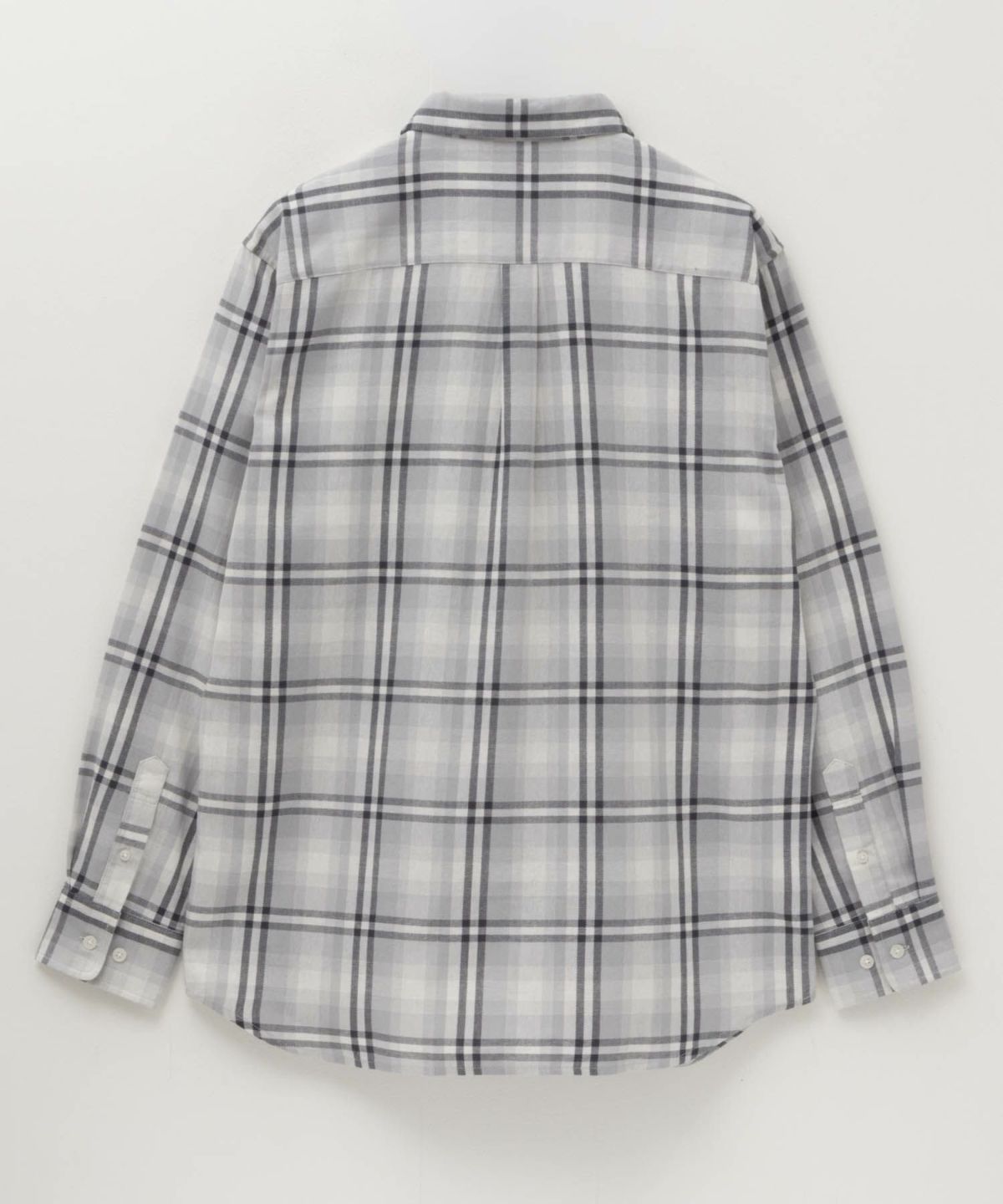 NAVY ネルチェックシャツ メンズ