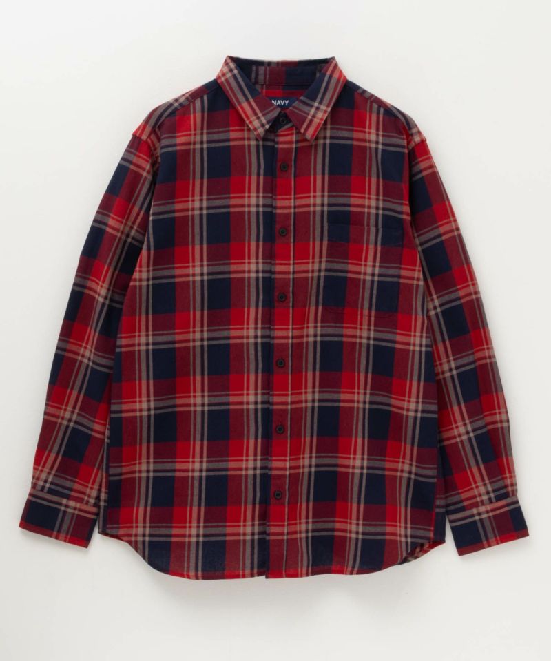 NAVY チェックシャツ メンズ商品画像-35