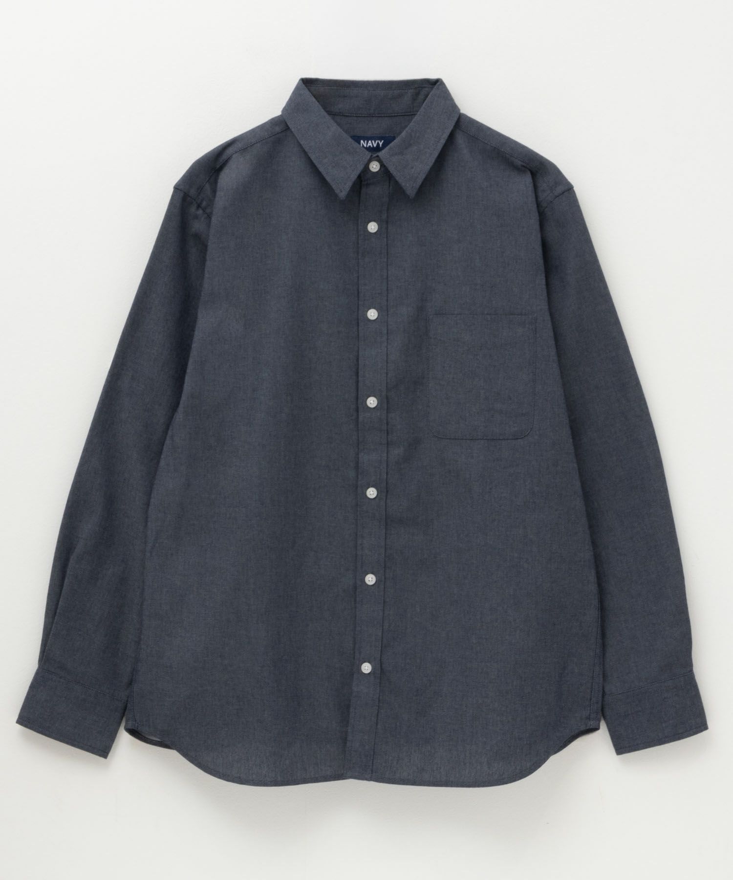 NAVY ネルチェックシャツ メンズ