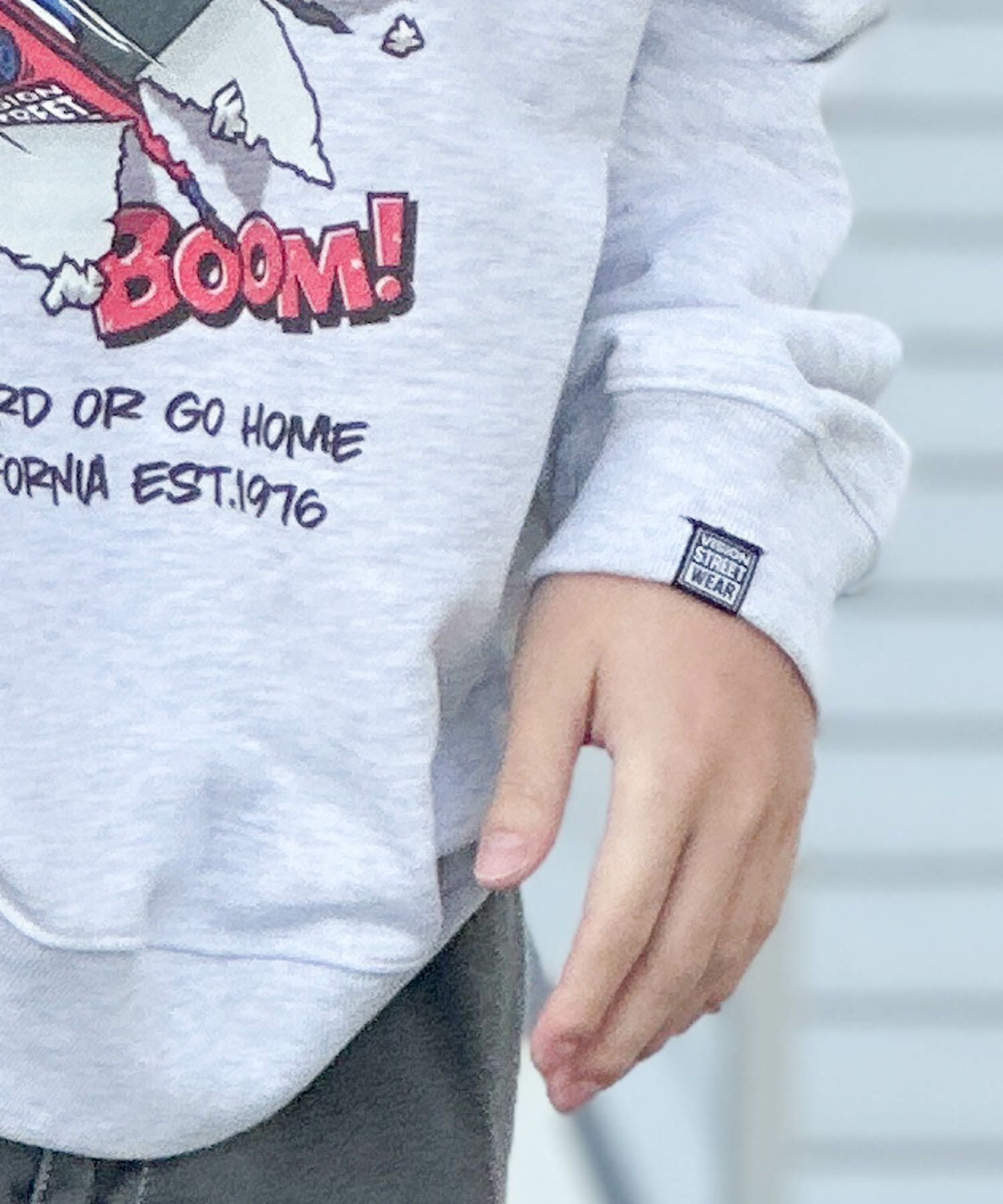 VISION STREET WEAR  クラッシュオバケトレーナー メンズ商品サムネイル-7