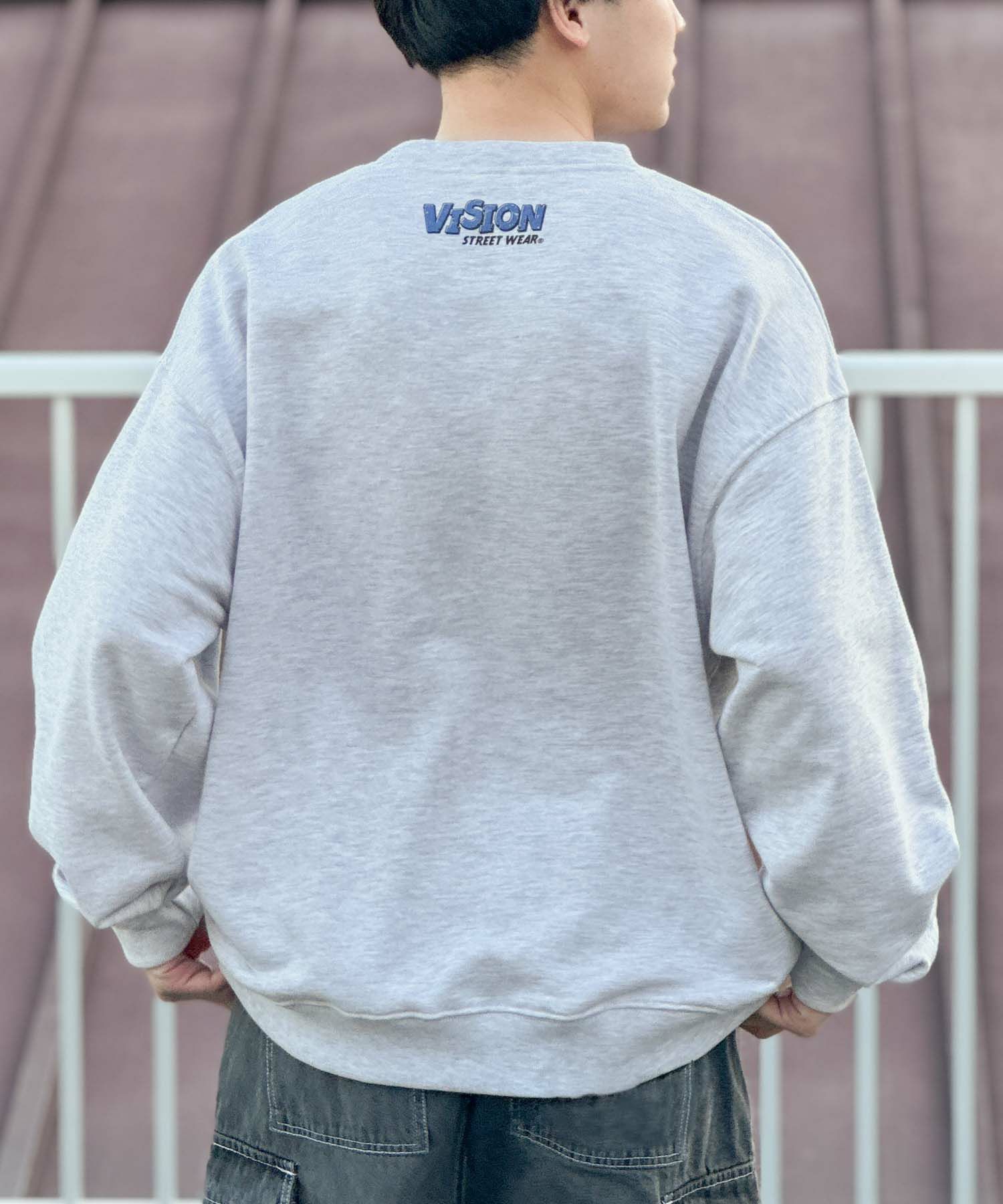VISION STREET WEAR  クラッシュオバケトレーナー メンズ商品画像-9
