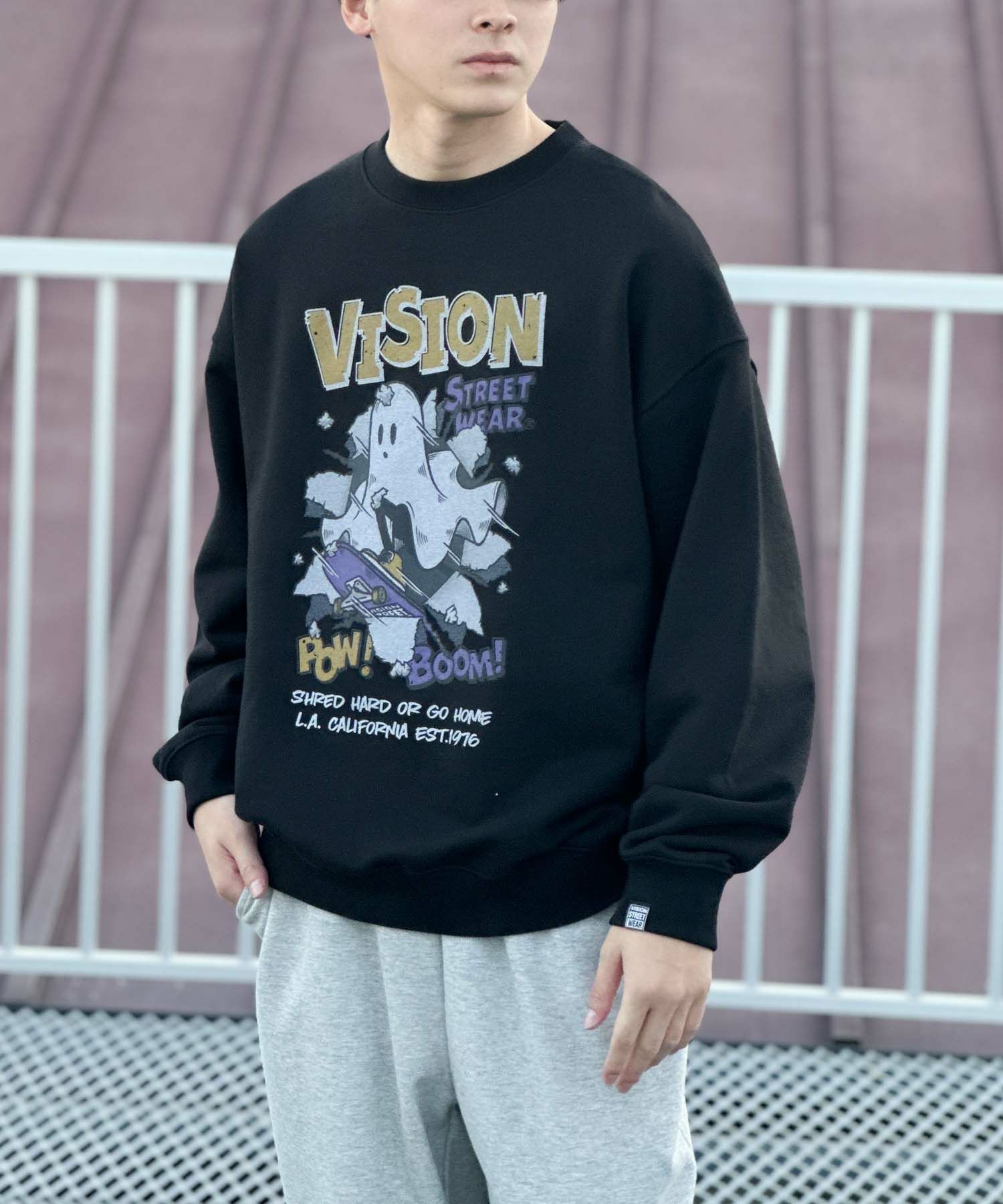 VISION STREET WEAR  クラッシュオバケトレーナー メンズ商品画像-14