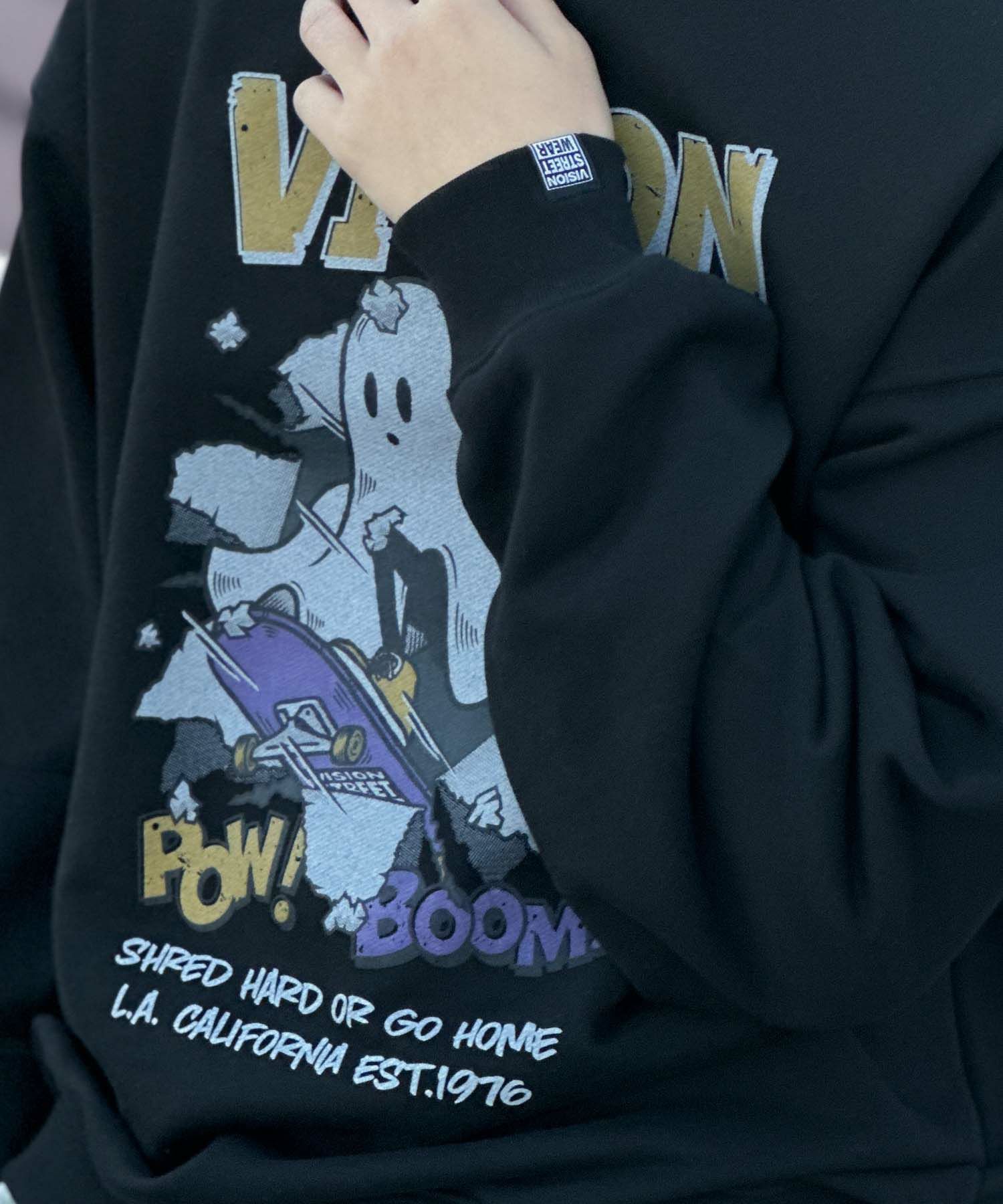 VISION STREET WEAR  クラッシュオバケトレーナー メンズ商品画像-15