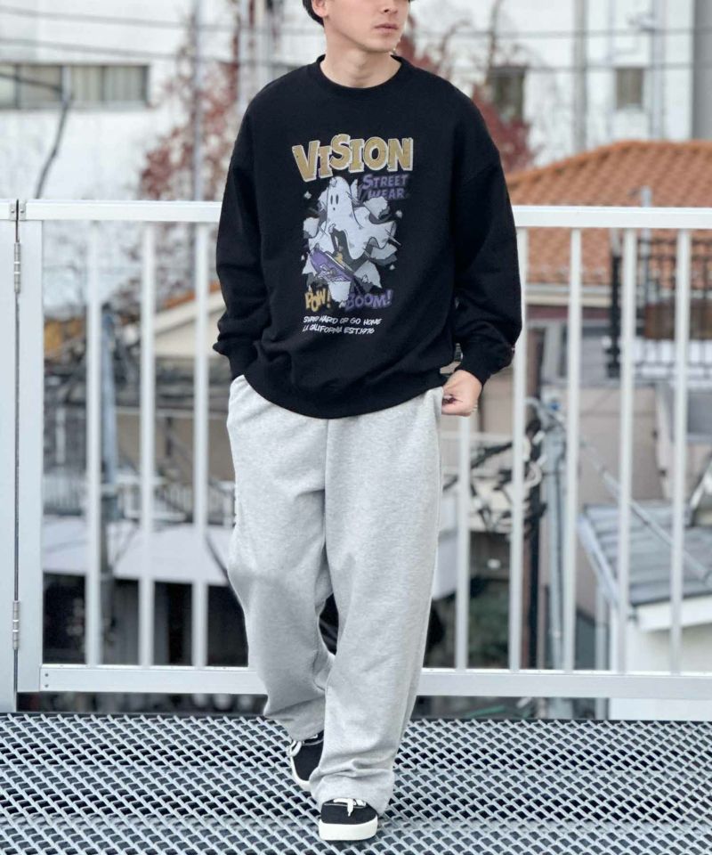 VISION STREET WEAR  クラッシュオバケトレーナー メンズ商品画像-16