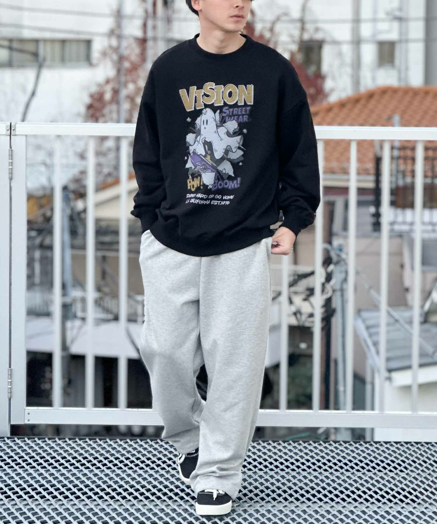 VISION STREET WEAR クラッシュオバケトレーナー メンズ商品画像-16
