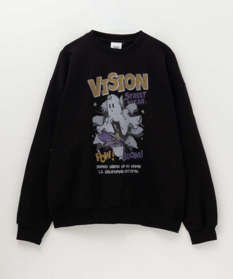 VISION STREET WEAR  クラッシュオバケトレーナー メンズ商品画像-19