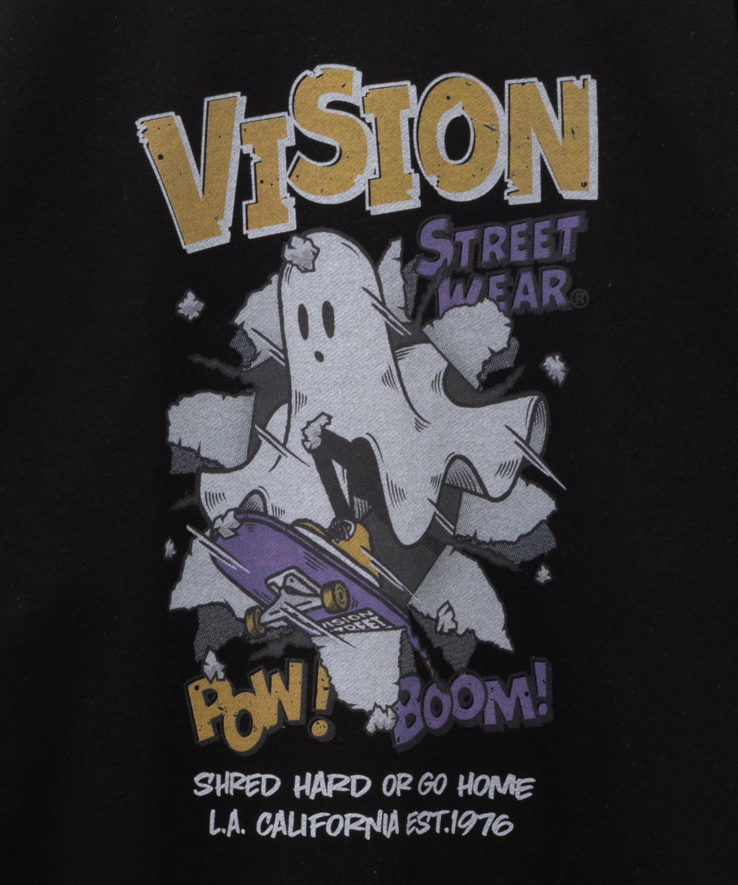 VISION STREET WEAR クラッシュオバケトレーナー メンズ