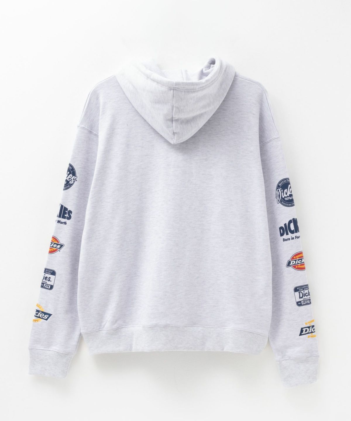 Dickies 裏毛袖ロゴパーカー メンズ