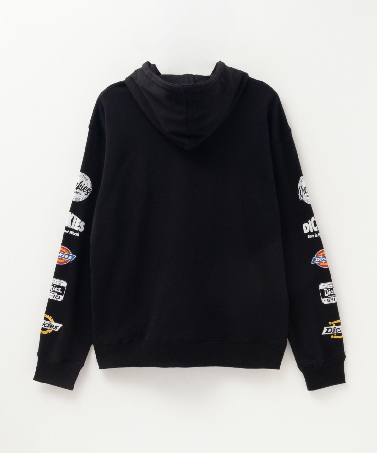 Dickies 裏毛袖ロゴパーカー メンズ