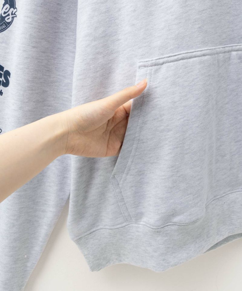 Dickies 裏毛袖ロゴパーカー メンズ商品画像-9