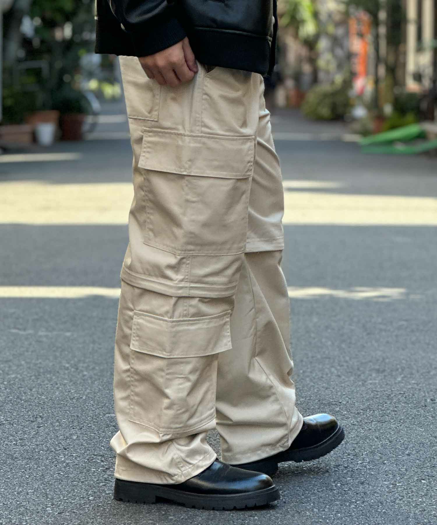 [値下げ]NOBLE PRODUCT 8ポケット2WAYカーゴパンツ メンズ