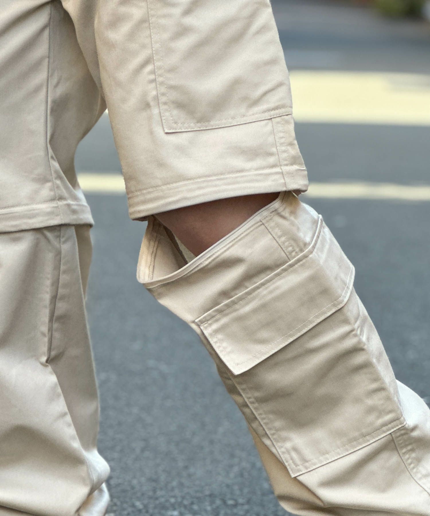 [値下げ]NOBLE PRODUCT 8ポケット2WAYカーゴパンツ メンズ