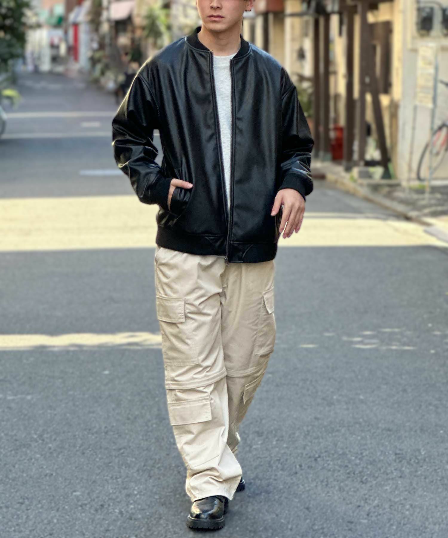 [値下げ]NOBLE PRODUCT 8ポケット2WAYカーゴパンツ メンズ