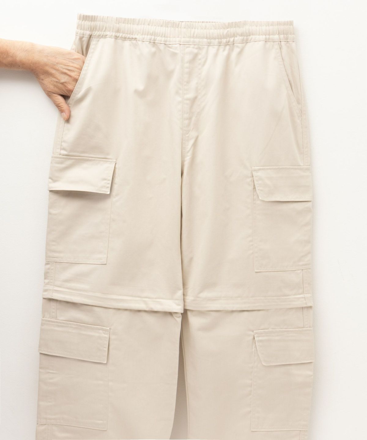 [値下げ]NOBLE PRODUCT 8ポケット2WAYカーゴパンツ メンズ