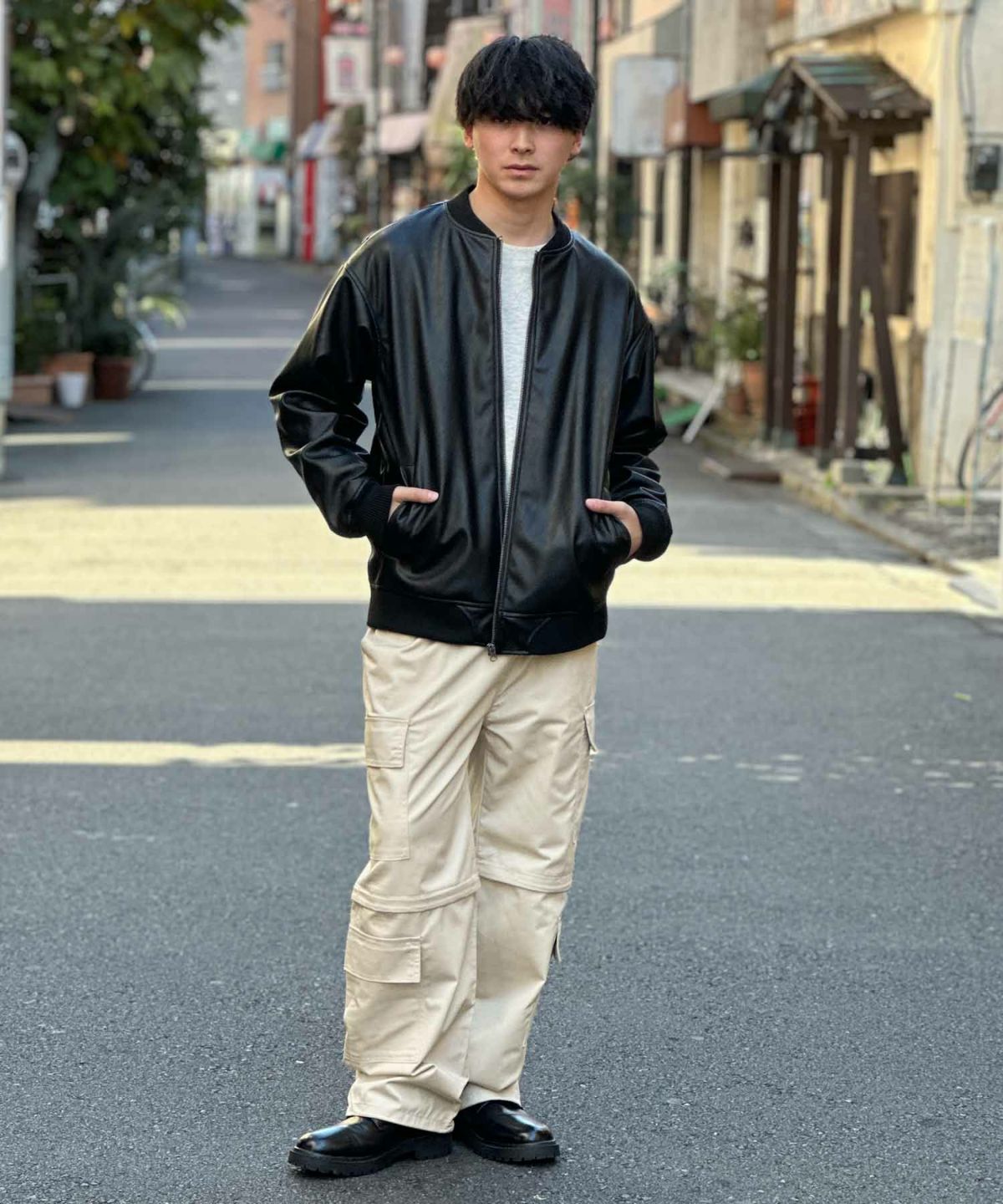 [値下げ]NOBLE PRODUCT 8ポケット2WAYカーゴパンツ メンズ