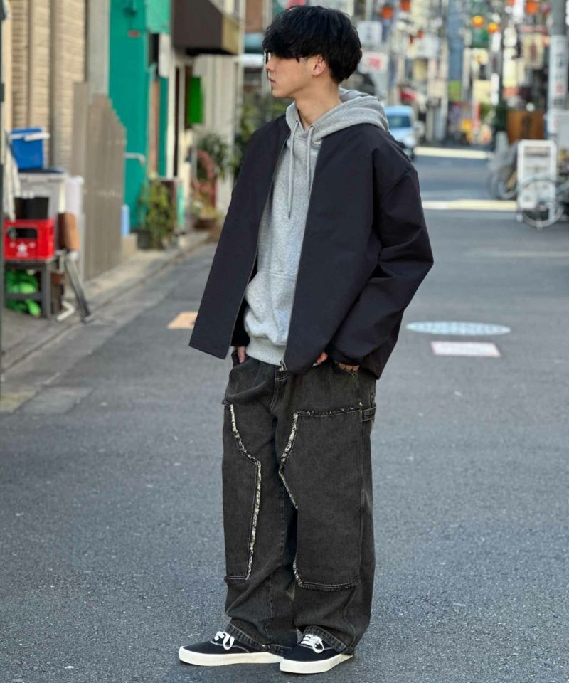 [期間限定価格]NOBLE PRODUCT  ダブルニーデニムパンツ メンズ商品画像-16