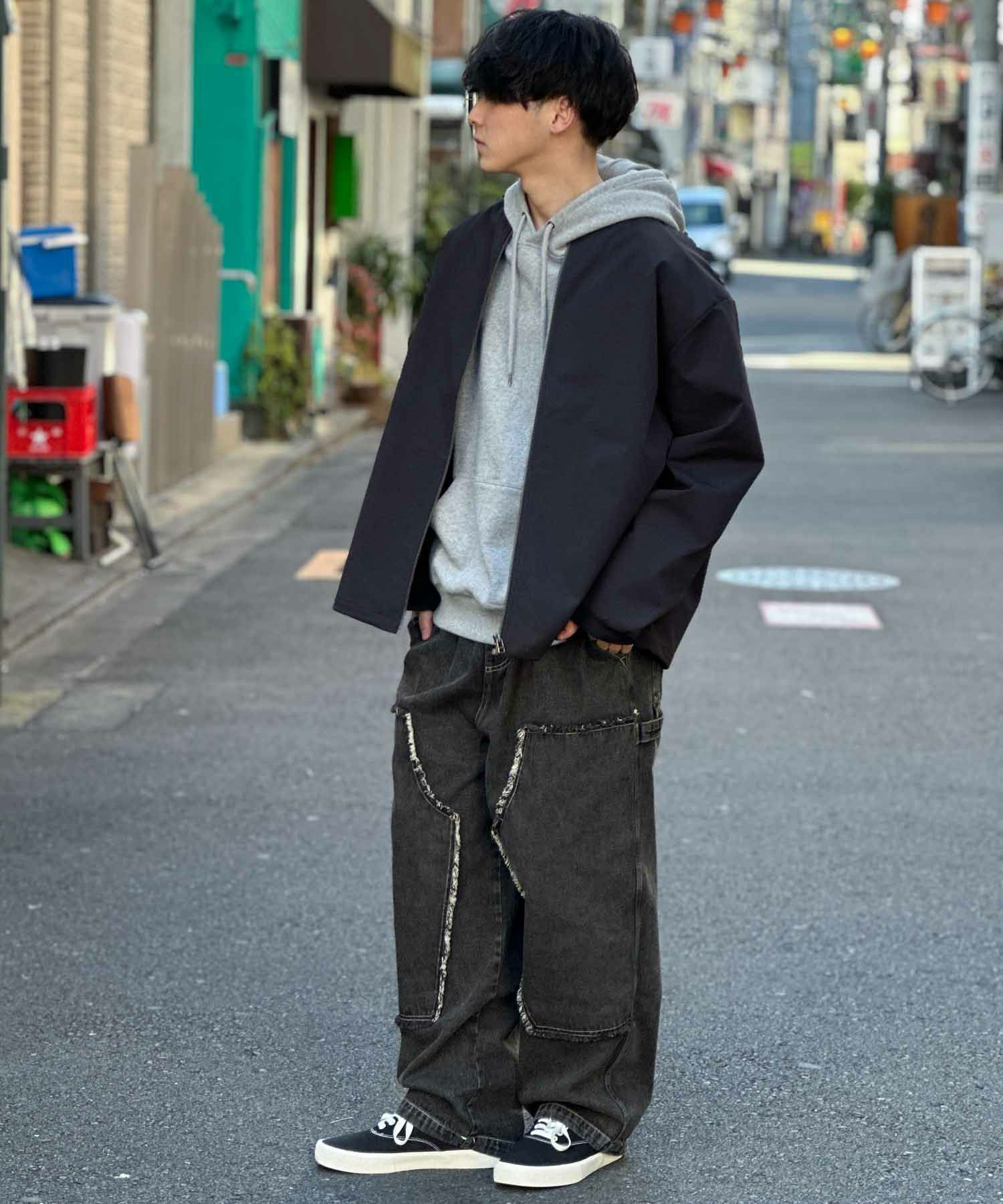 [期間限定価格]NOBLE PRODUCT  ダブルニーデニムパンツ メンズ商品サムネイル-16