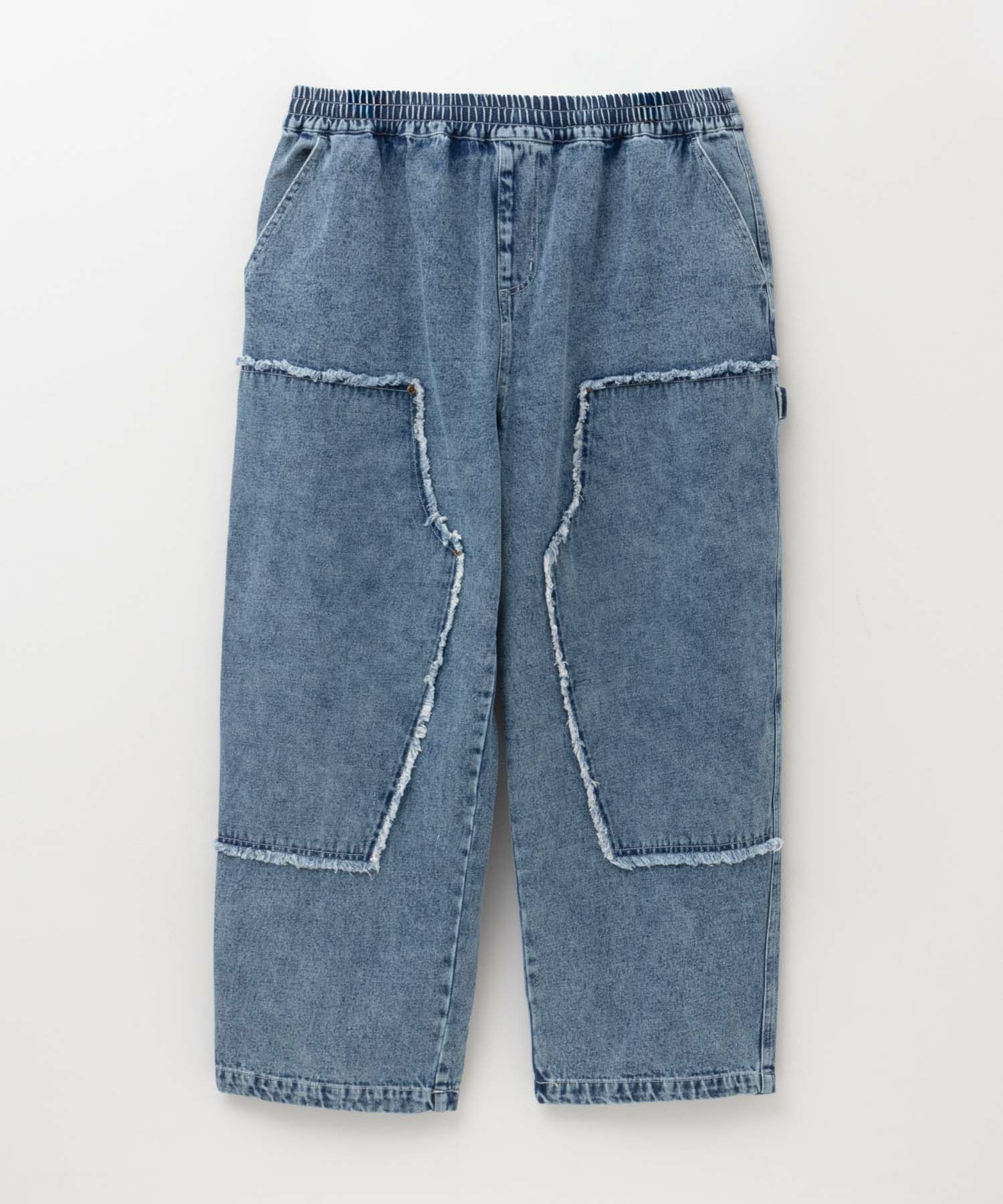 NOBLE PRODUCT  ダブルニーデニムパンツ メンズ商品サムネイル-17