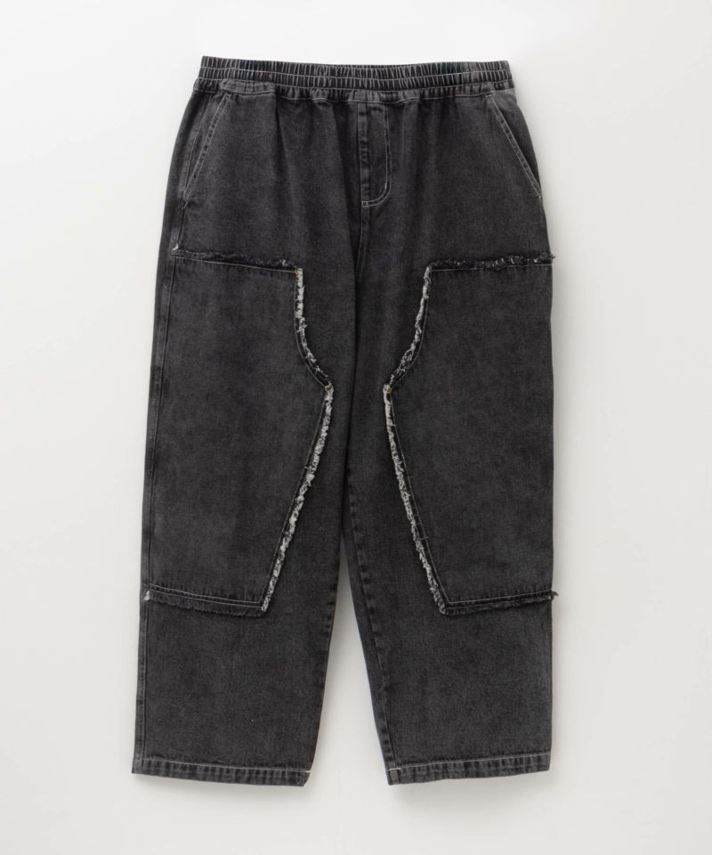 NOBLE PRODUCT  ダブルニーデニムパンツ メンズ商品画像-19