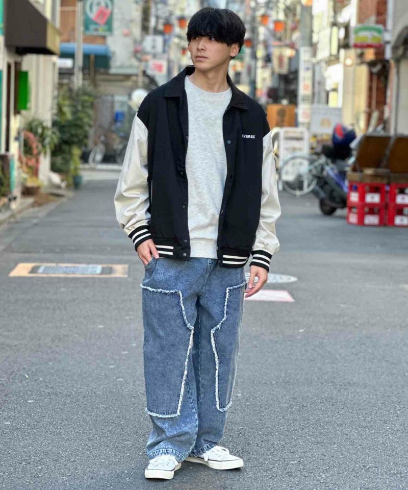 [期間限定価格]NOBLE PRODUCT  ダブルニーデニムパンツ メンズ商品画像-28