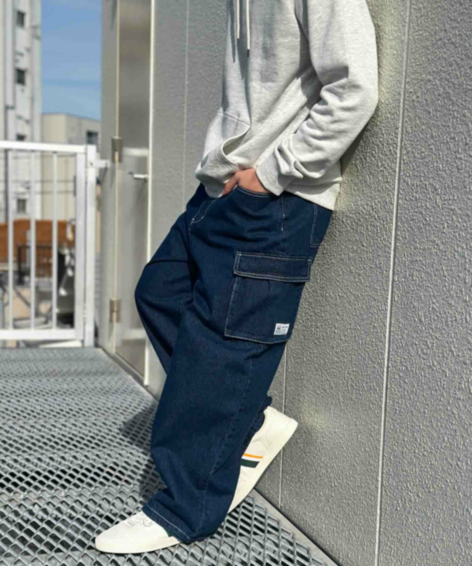 VISION STREET WEAR  カラーデニムカーゴパンツ メンズ商品サムネイル-12