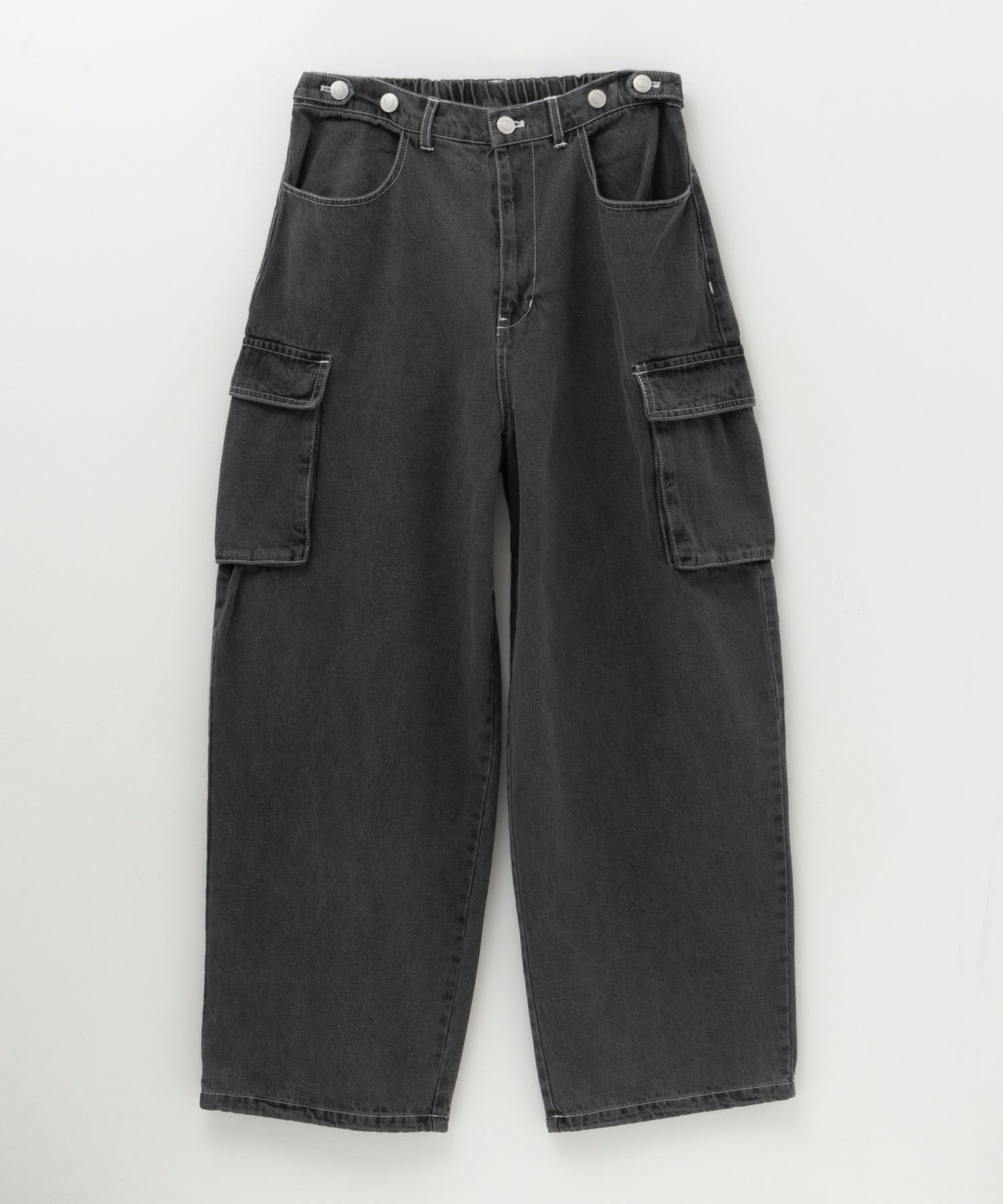 VISION STREET WEAR カラーデニムカーゴパンツ メンズ