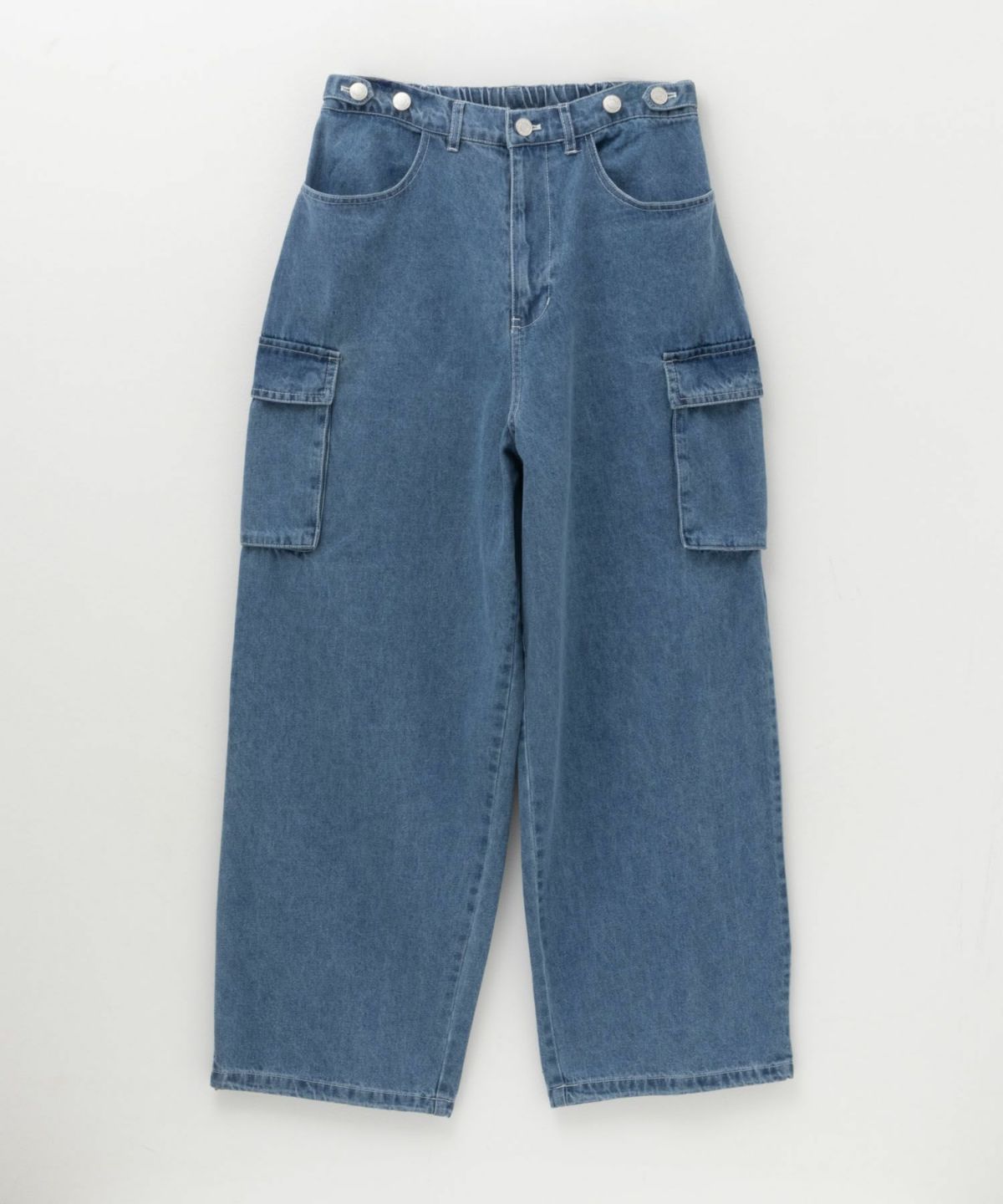 VISION STREET WEAR カラーデニムカーゴパンツ メンズ