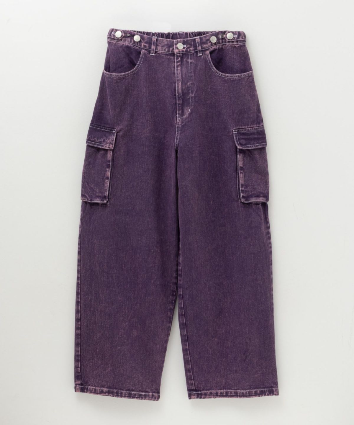 VISION STREET WEAR カラーデニムカーゴパンツ メンズ