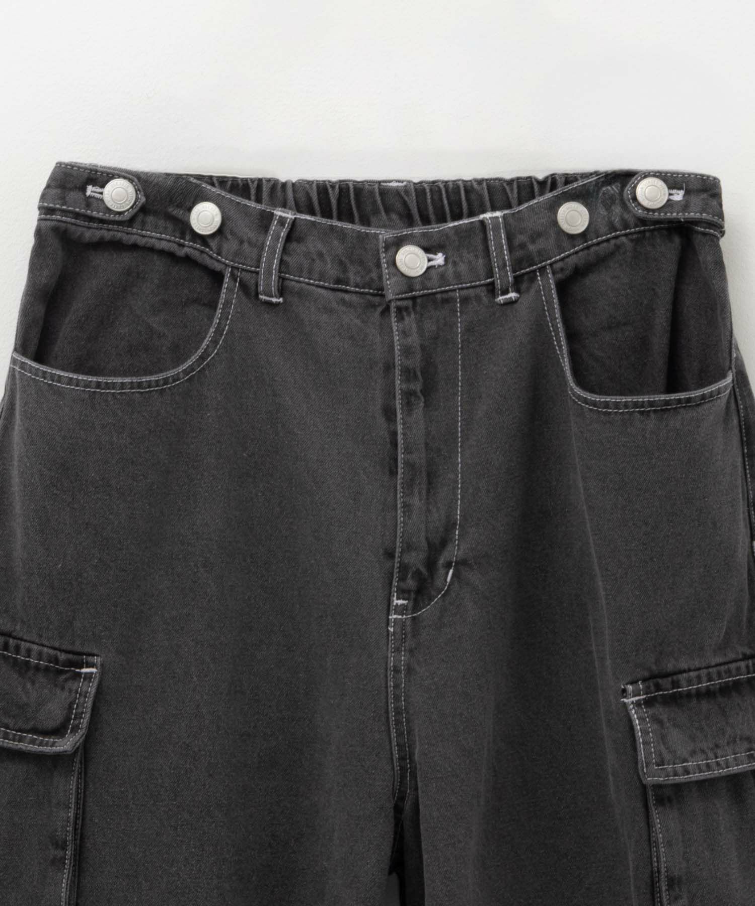 VISION STREET WEAR カラーデニムカーゴパンツ メンズ