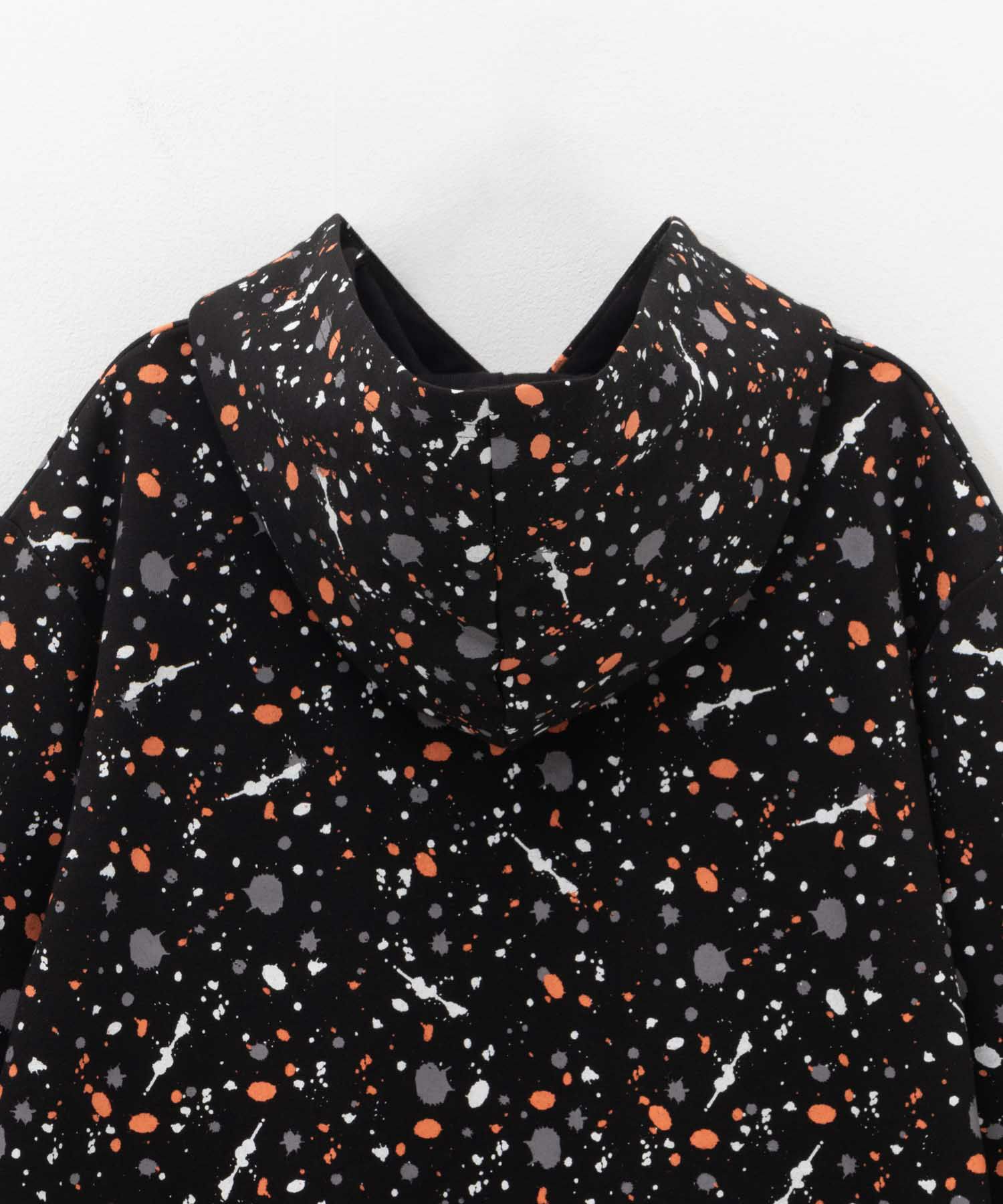 RICH MIX  ポンチ素材 飛ばしプリントパーカー キッズ商品サムネイル-7