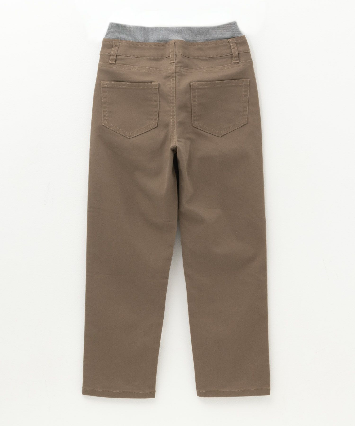 NAVY のびるモン ストレッチツイルストレートパンツ ウエストリブパンツ キッズ商品画像-5