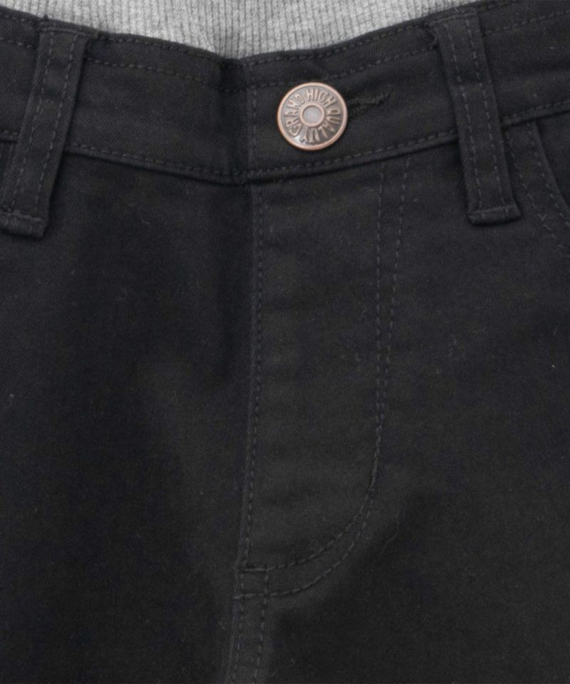 NAVY のびるモン ストレッチツイルストレートパンツ ウエストリブパンツ キッズ商品画像-8