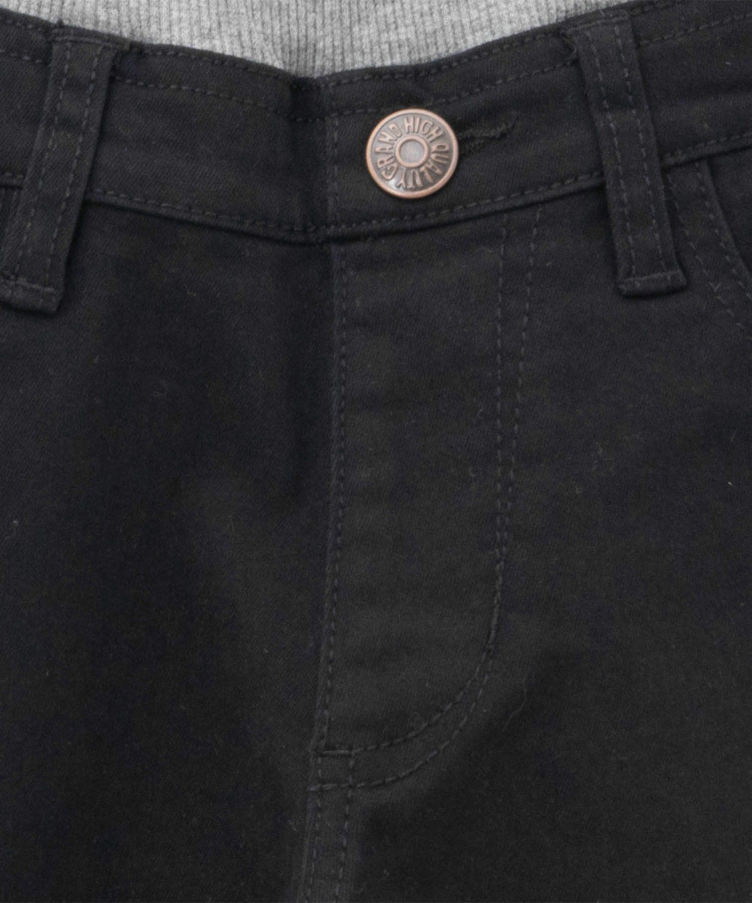 NAVY のびるモン ストレッチツイルストレートパンツ ウエストリブパンツ キッズ商品サムネイル-8