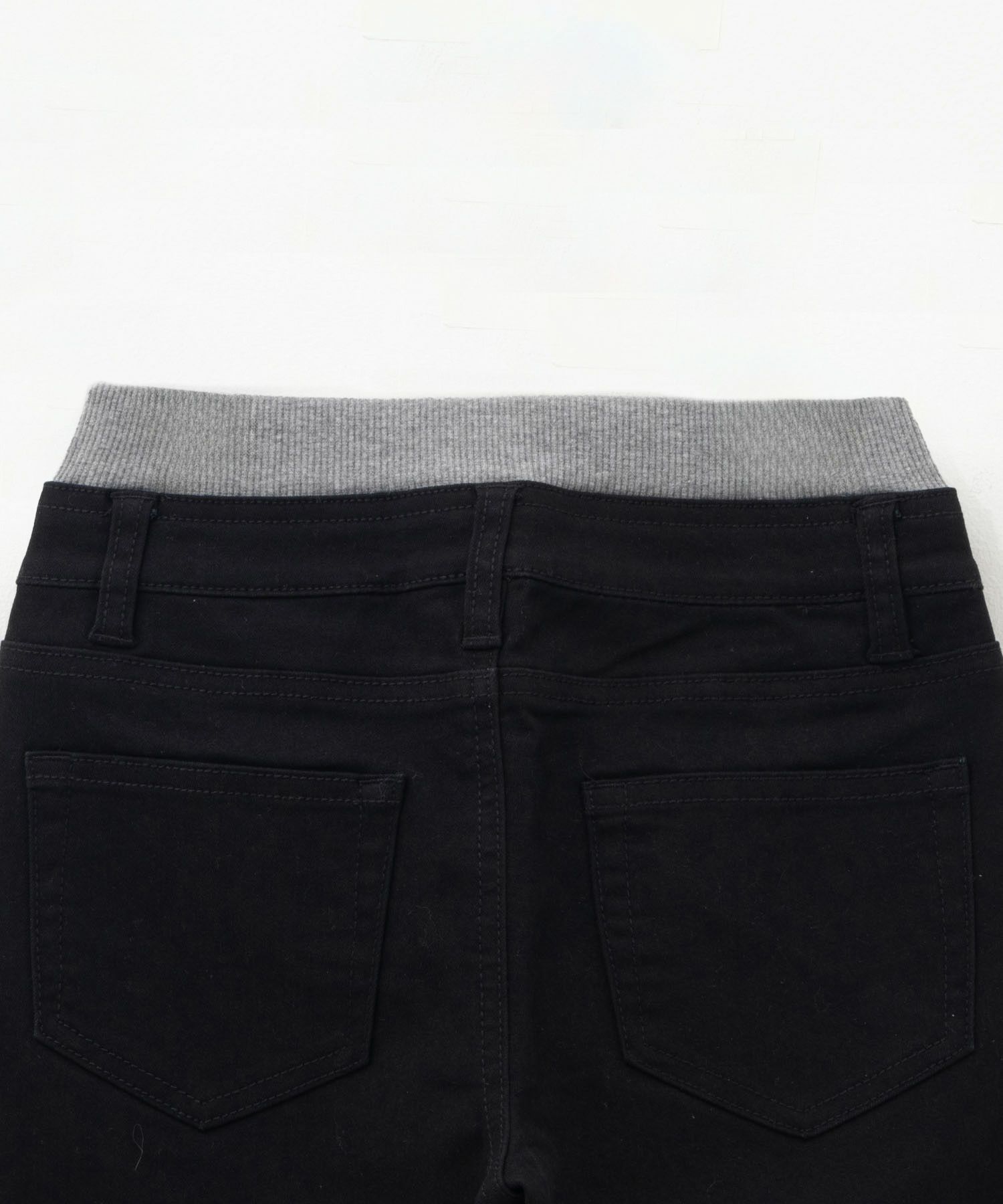 NAVY のびるモン ストレッチツイルストレートパンツ ウエストリブパンツ キッズ商品サムネイル-9