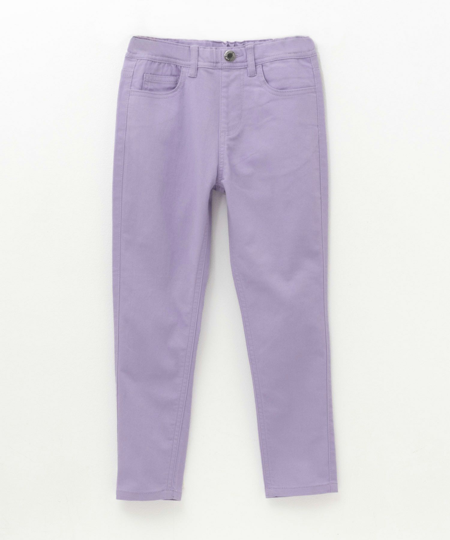 NAVY のびるモン ストレッチツイルスキニーパンツ ウエストギャザーパンツ キッズ