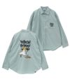 VISION STREET WEAR ゴースト刺繍シャツ メンズ