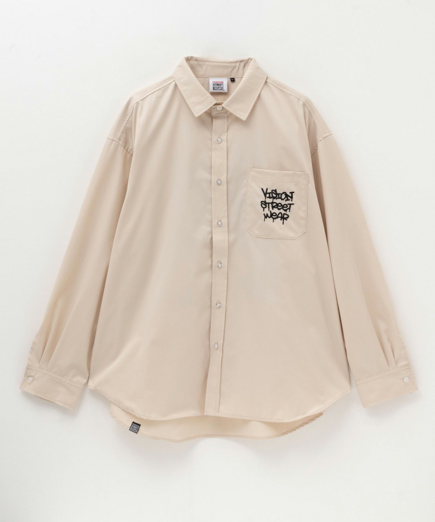 VISION STREET WEAR ゴースト刺繍シャツ メンズ