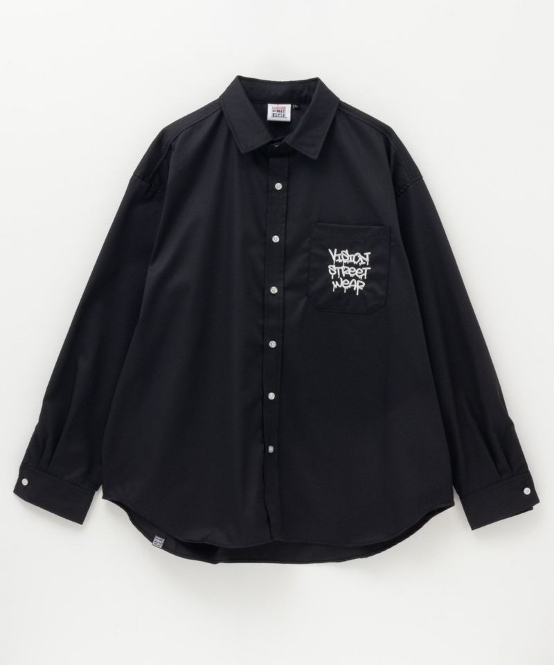 [期間限定価格]VISION STREET WEAR  ゴースト刺繍シャツ メンズ商品画像-6