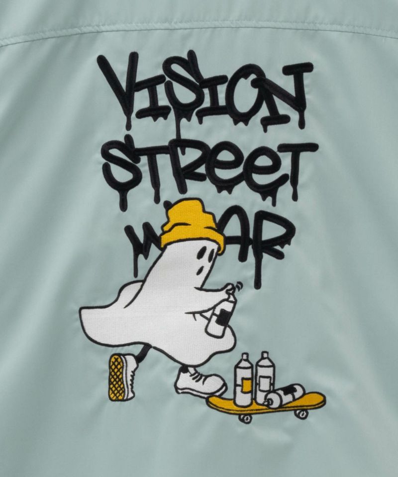 VISION STREET WEAR  ゴースト刺繍シャツ メンズ商品画像-16