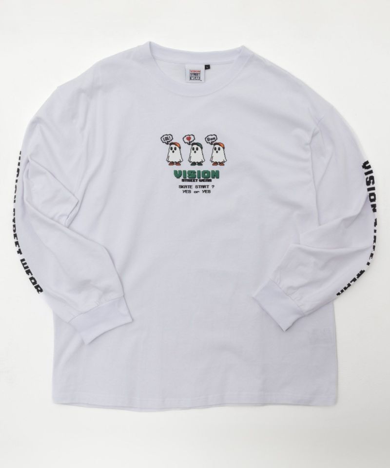 VISION STREET WEAR  ピクセルゴースト長袖Tシャツ メンズ商品画像-2