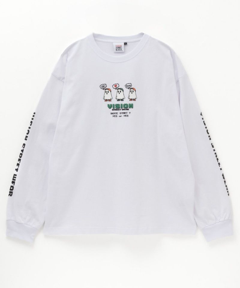VISION STREET WEAR  ピクセルゴースト長袖Tシャツ メンズ商品画像-6