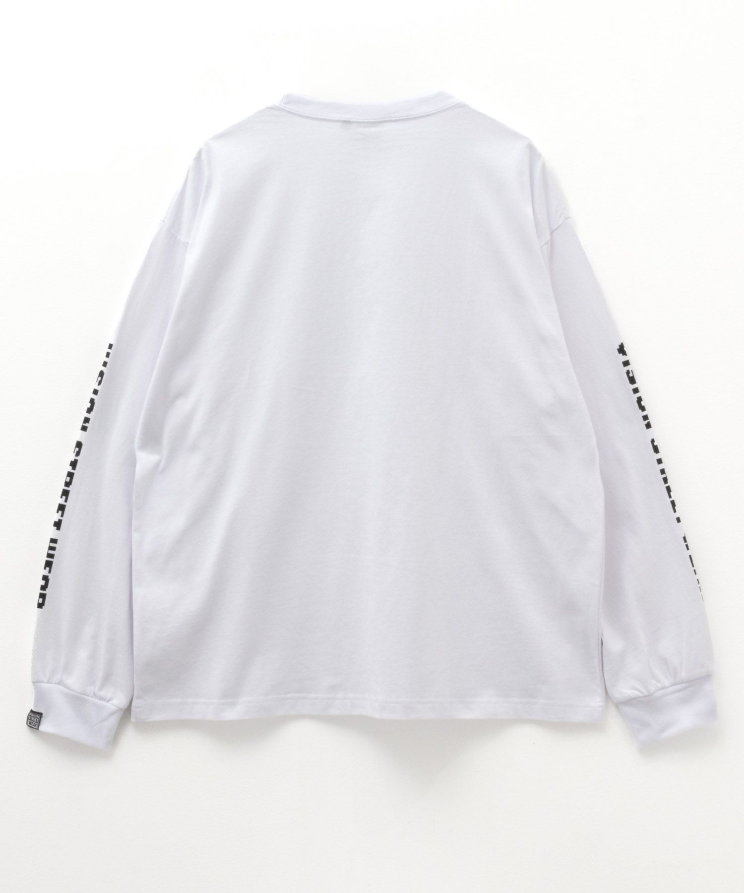 VISION STREET WEAR ピクセルゴースト長袖Tシャツ メンズ