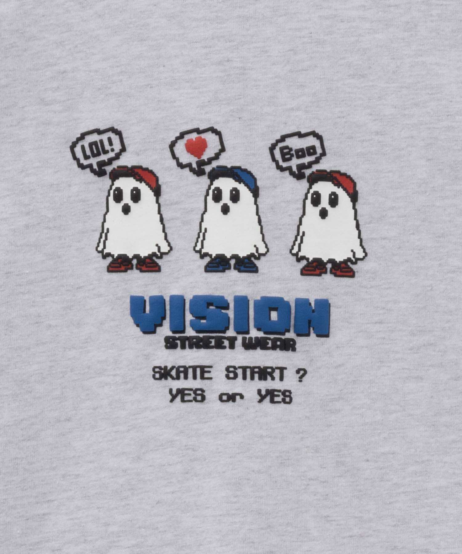 VISION STREET WEAR  ピクセルゴースト長袖Tシャツ メンズ商品サムネイル-10