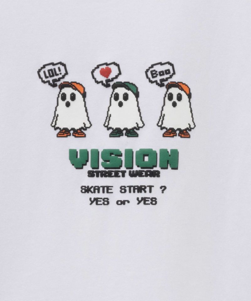 VISION STREET WEAR  ピクセルゴースト長袖Tシャツ メンズ商品画像-11