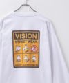 VISION STREET WEAR  ゴーストサインボード長袖Tシャツ メンズ商品サムネイル-2