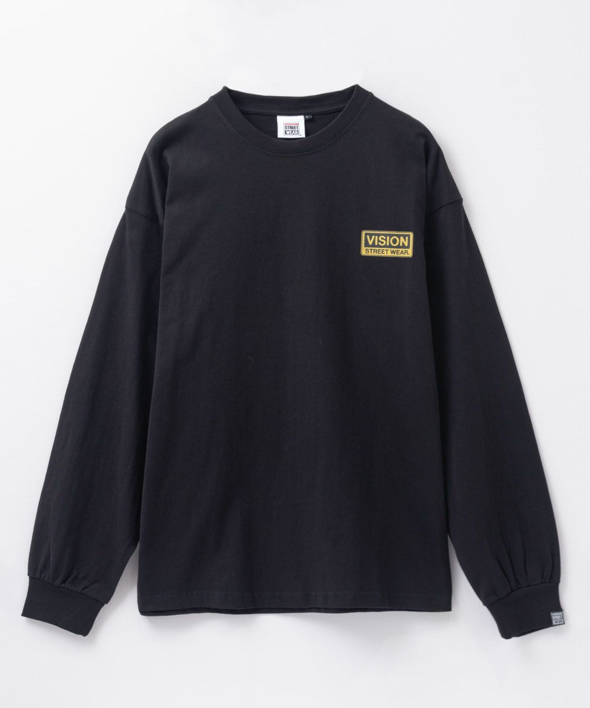 VISION STREET WEAR ゴーストサインボード長袖Tシャツ メンズ
