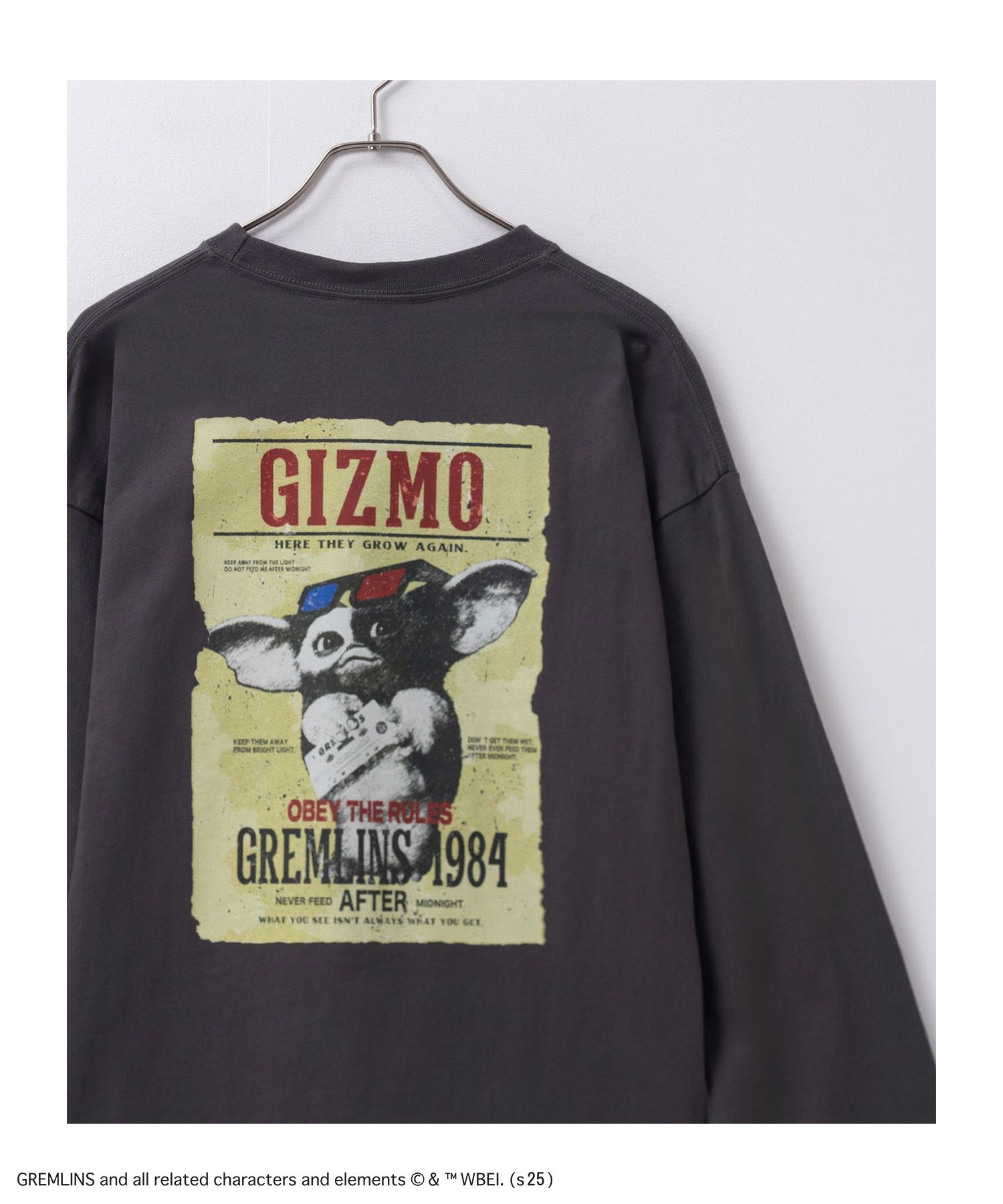 GREMLINS 長袖Tシャツ メンズ商品サムネイル-1