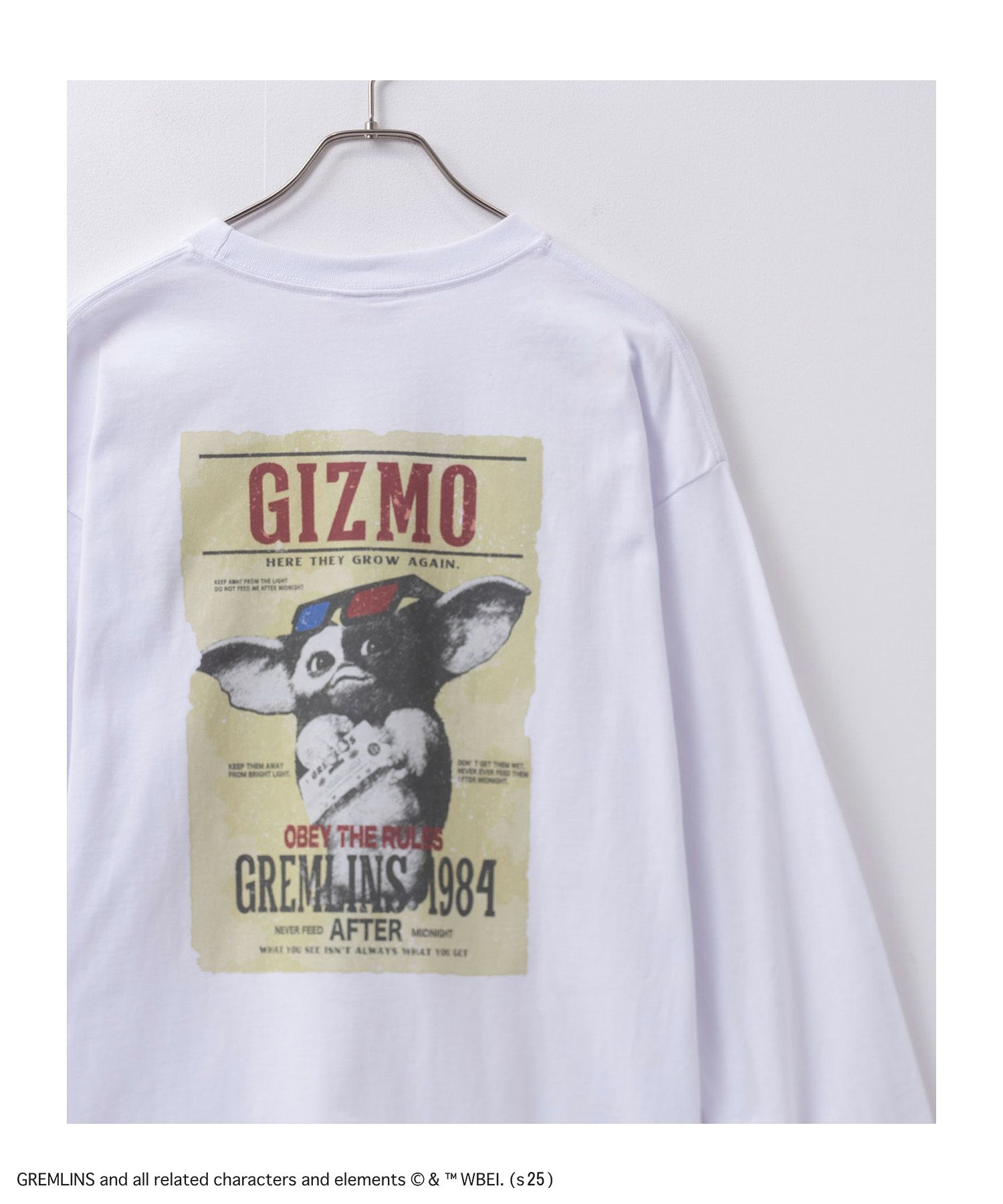GREMLINS 長袖Tシャツ メンズ