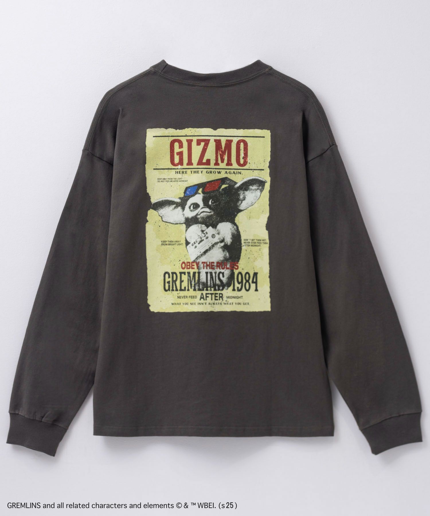 GREMLINS 長袖Tシャツ メンズ
