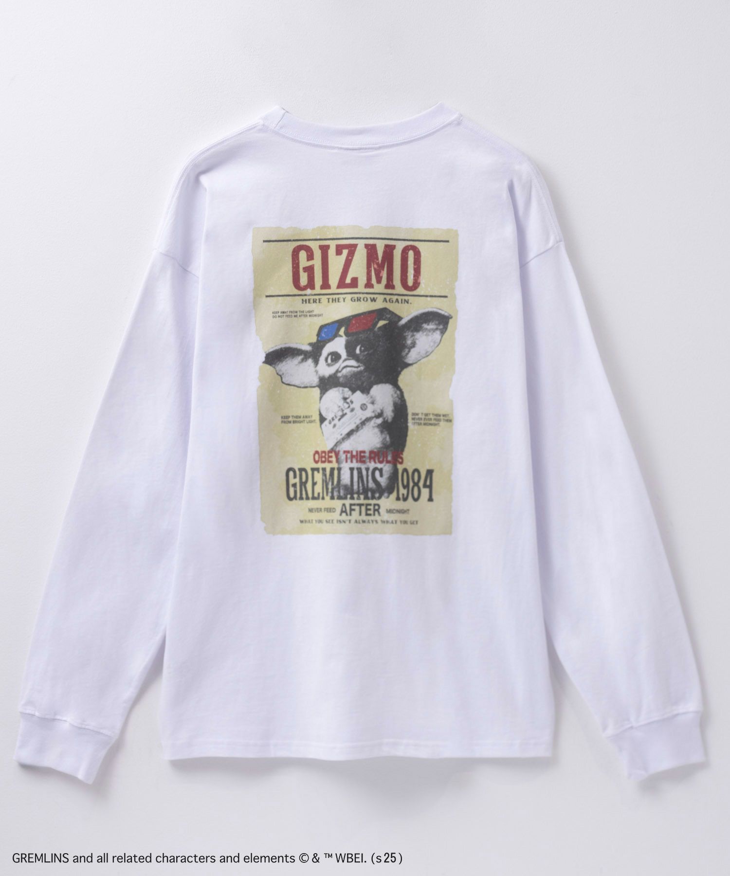 GREMLINS 長袖Tシャツ メンズ